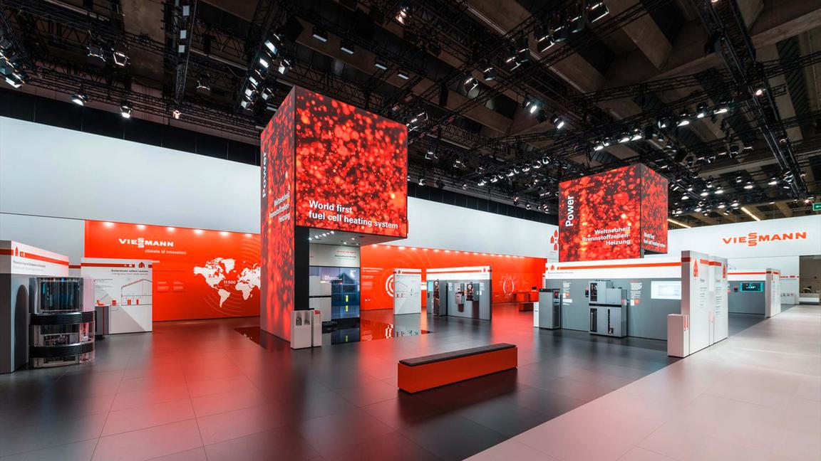 Viessmann Fair Stand ISH Energy, Frankfurt
